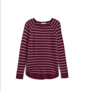 Pink Clover Valencia Curved Hem Pullover